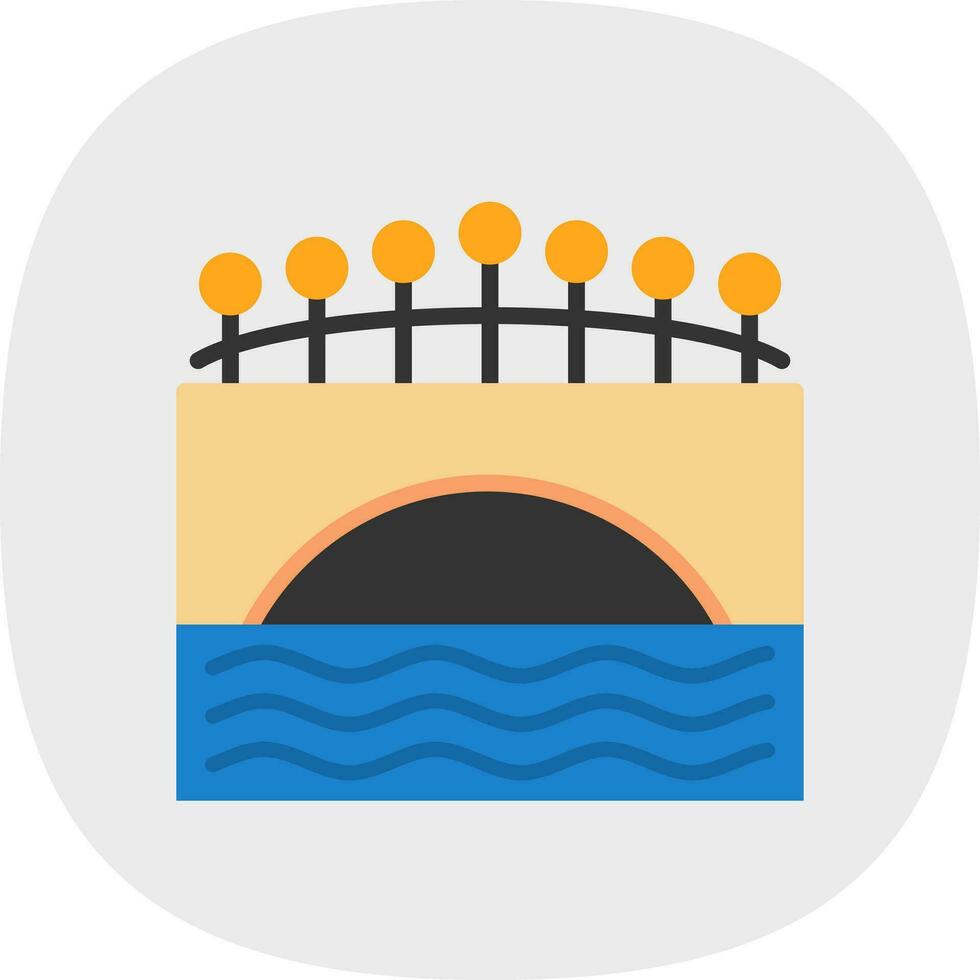Canal Vector Icon Design
