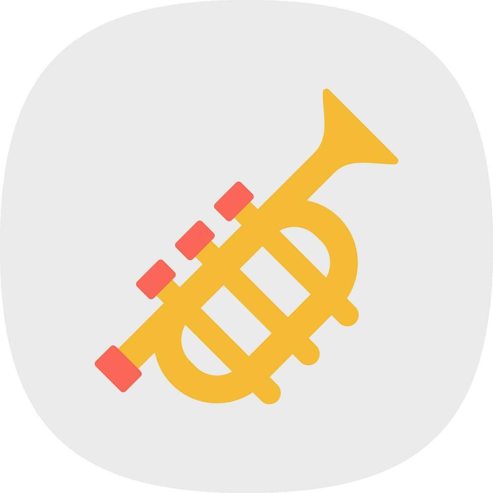 Trumpet Vector Icon Design