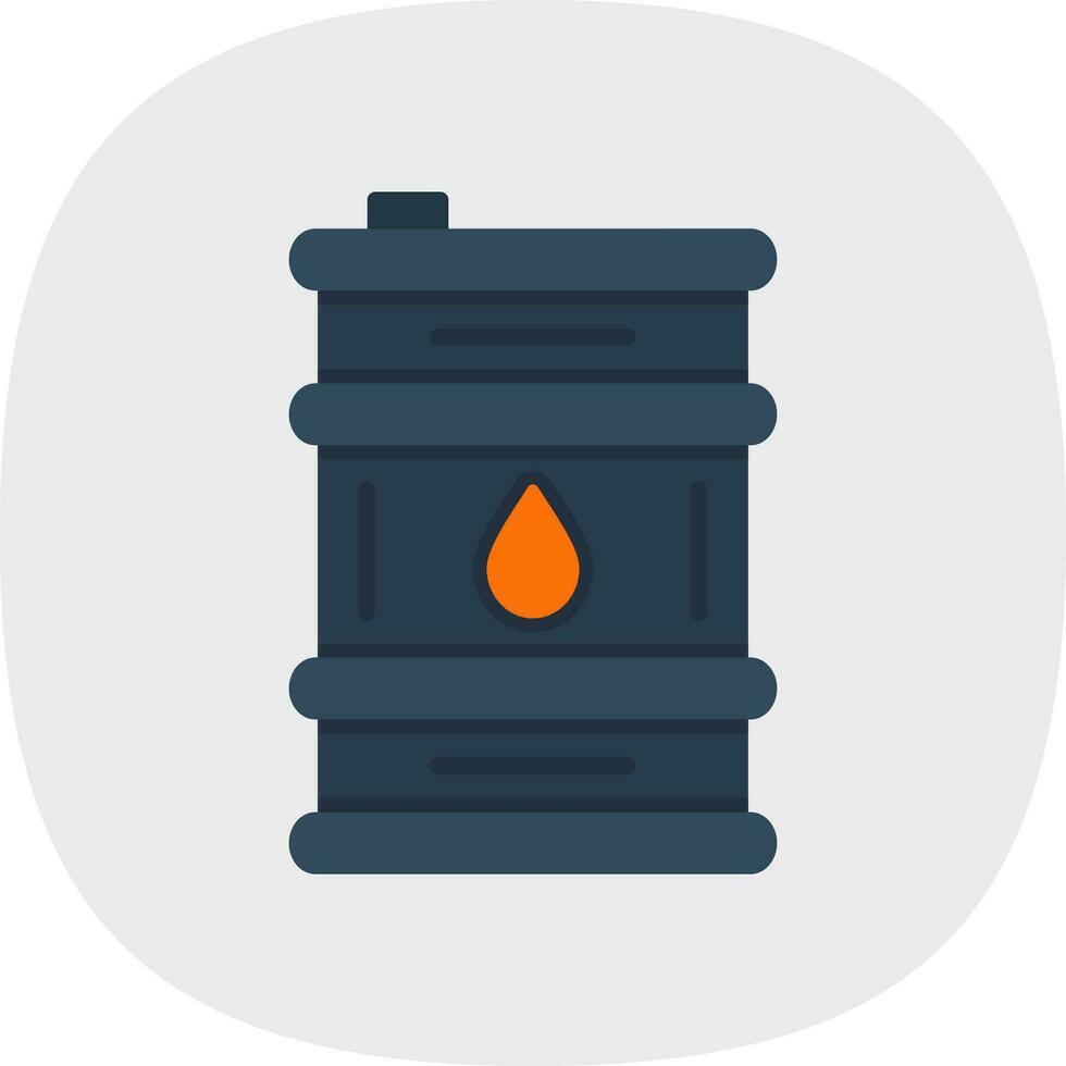 Oil Vector Icon Design