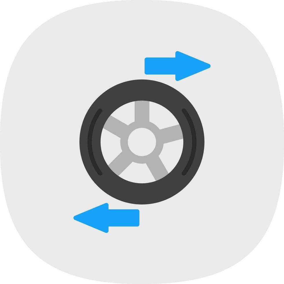 Wheel alignment Vector Icon Design