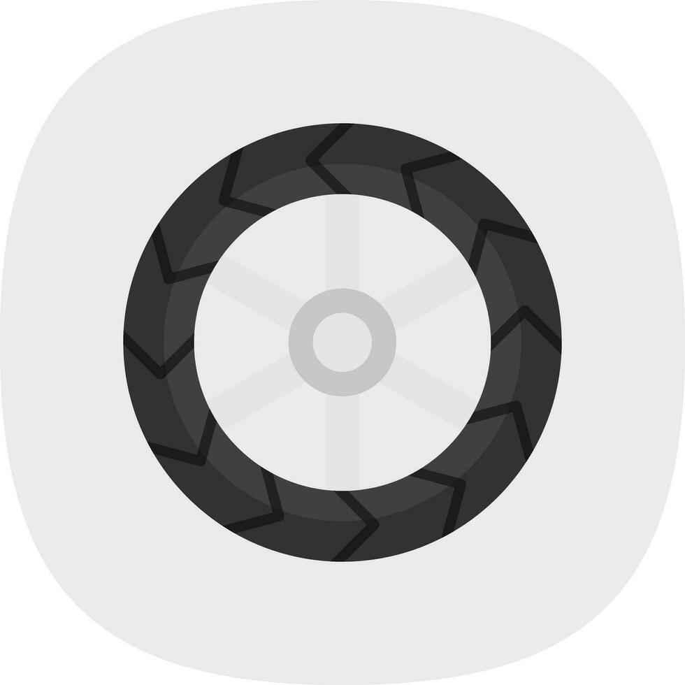 Wheels Vector Icon Design