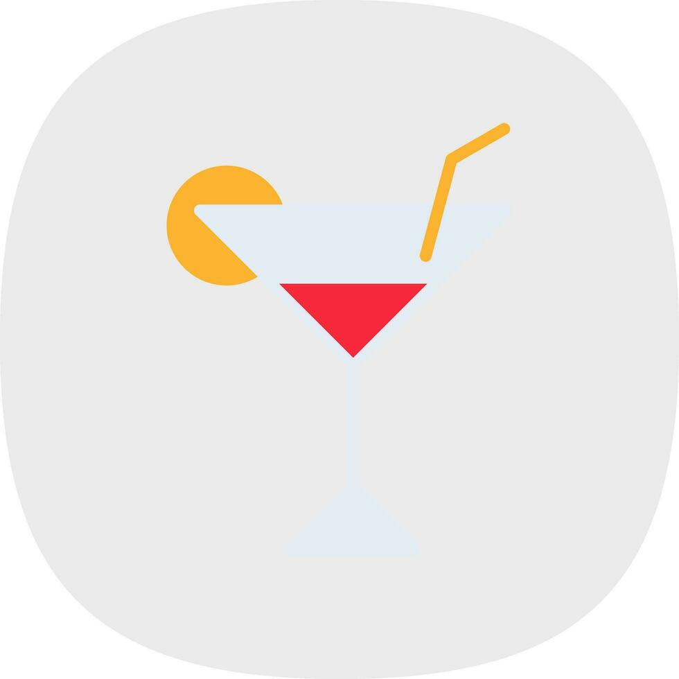 Martini Vector Icon Design