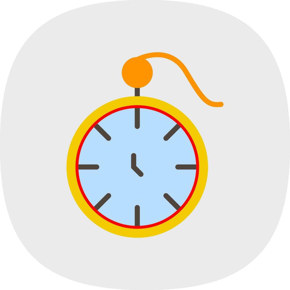 Pocket watch Vector Icon Design