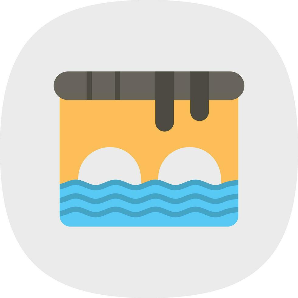 Canal Vector Icon Design