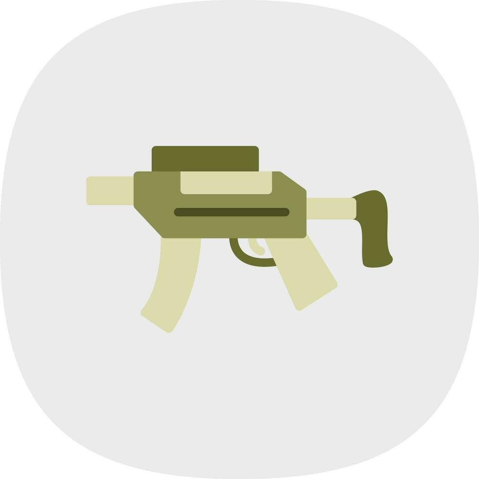 Mitraillete Vector Icon Design