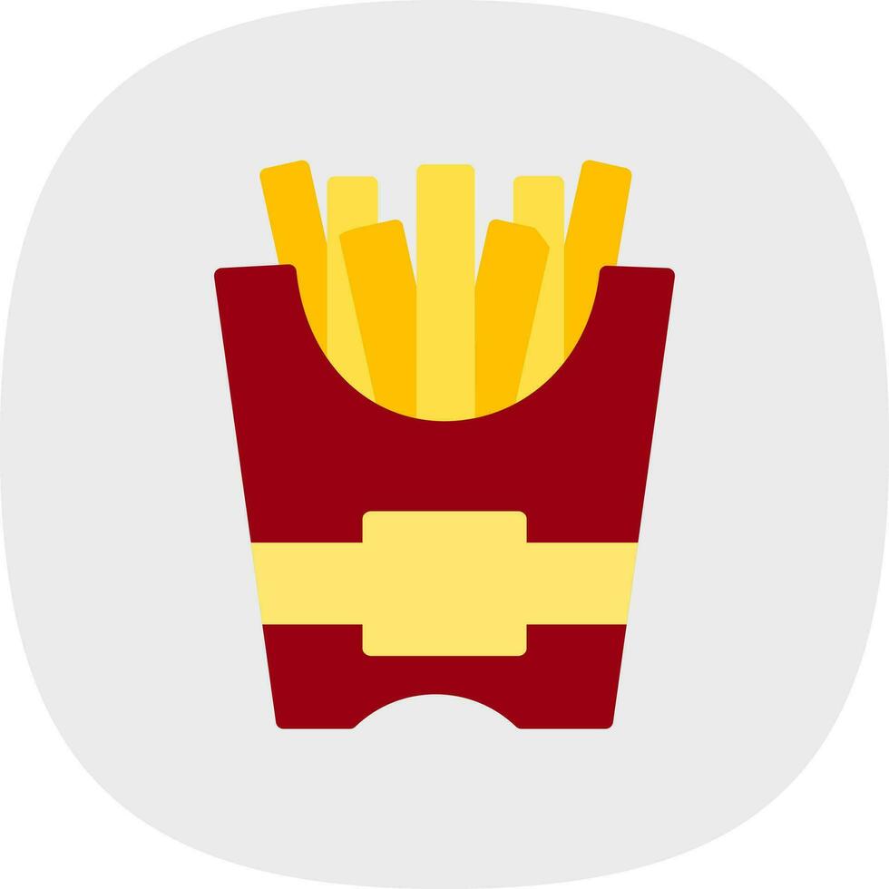 Frites Vector Icon Design