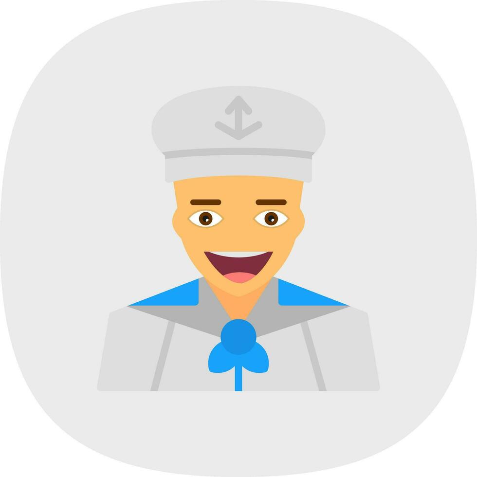Sailor Vector Icon Design