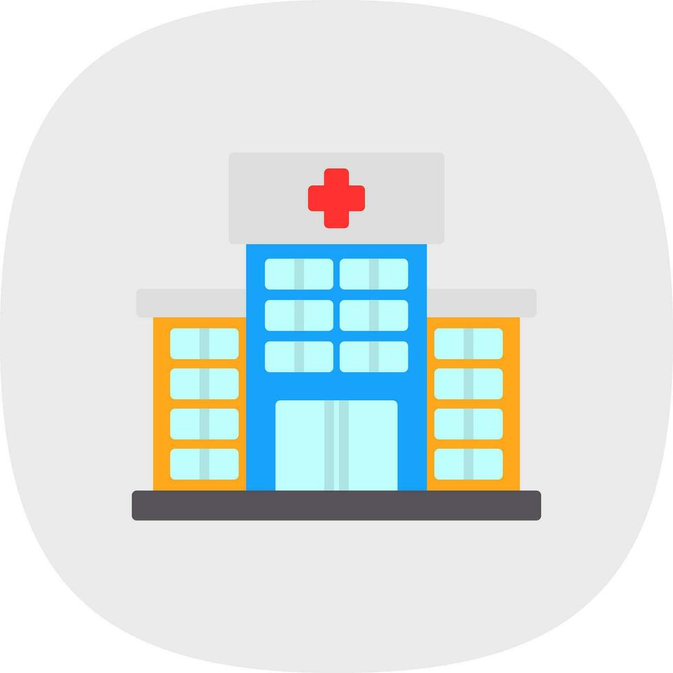 Hospital Vector Icon Design