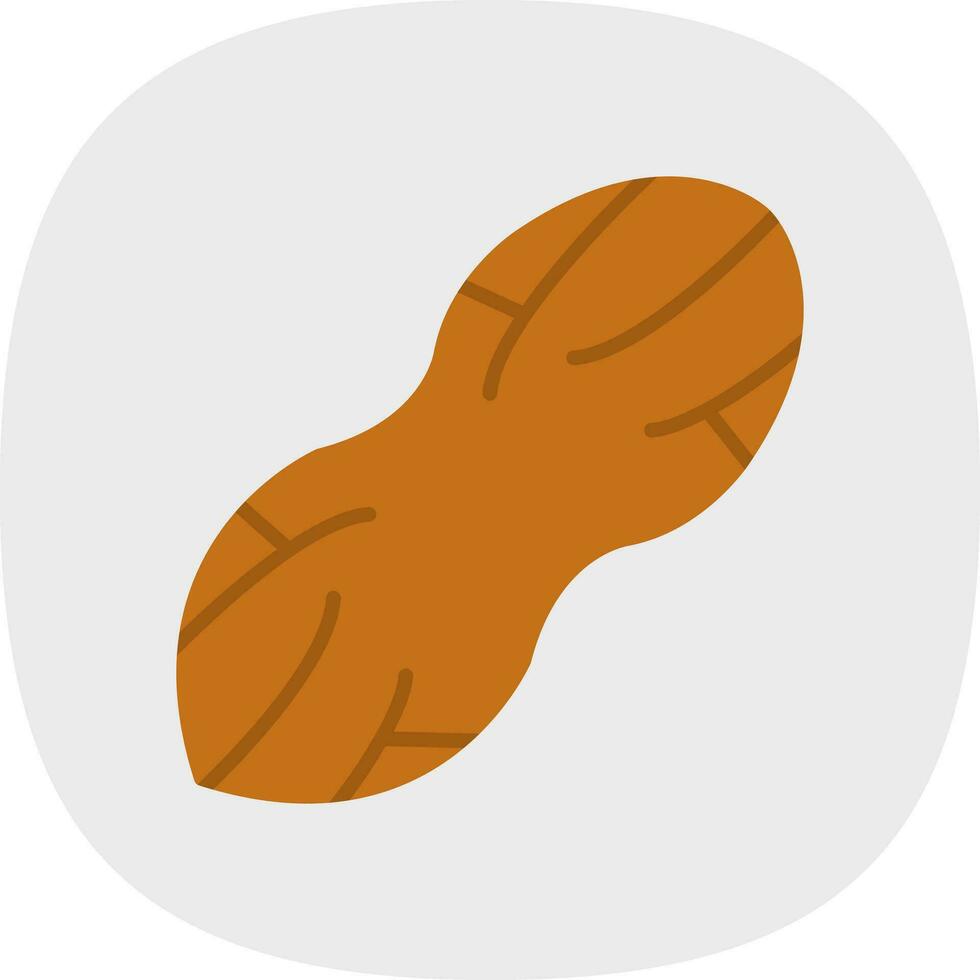 Peanut Vector Icon Design