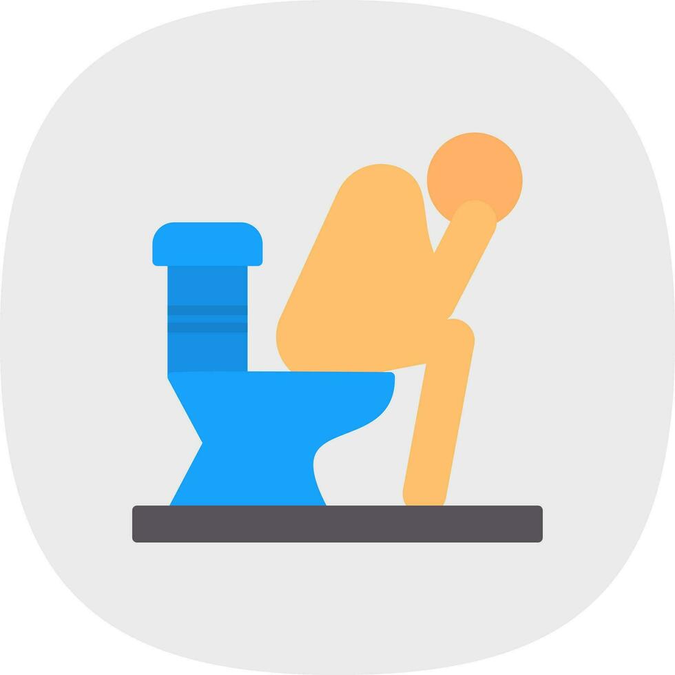 Diarrhea Vector Icon Design