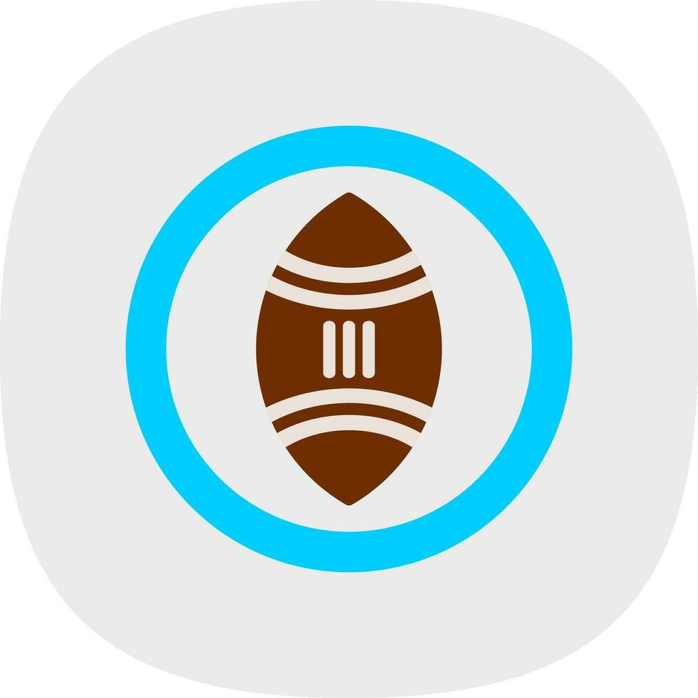 American football Vector Icon Design