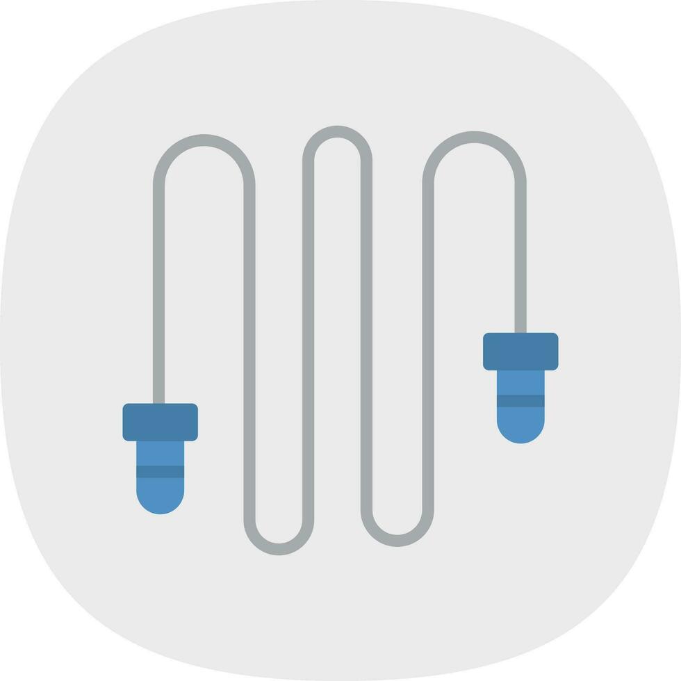 Jumping rope Vector Icon Design