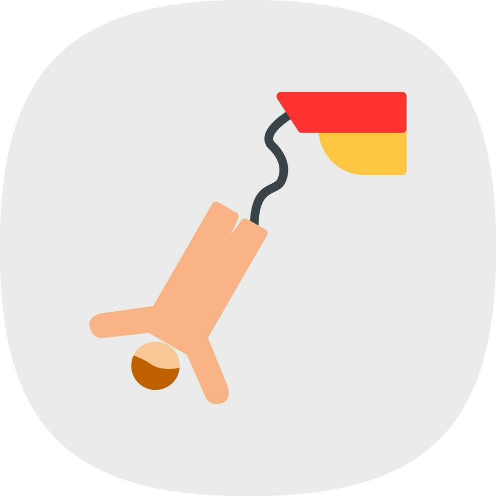 Bungee jumping Vector Icon Design
