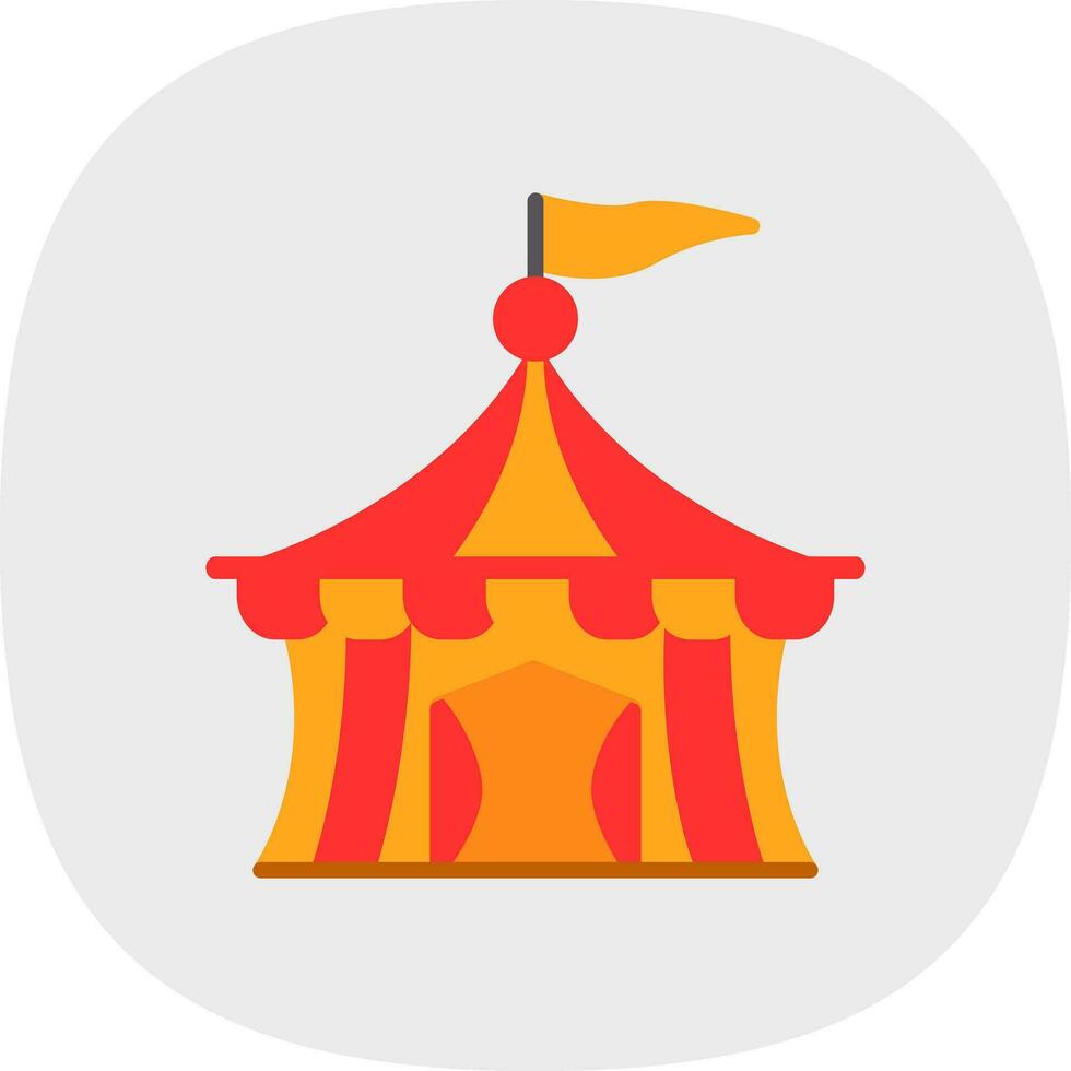 diseño de icono de vector de circo