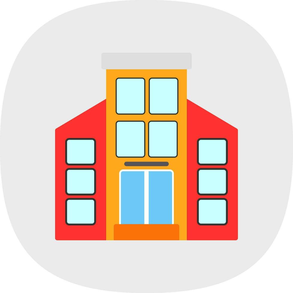 diseño de icono de vector de apartamento