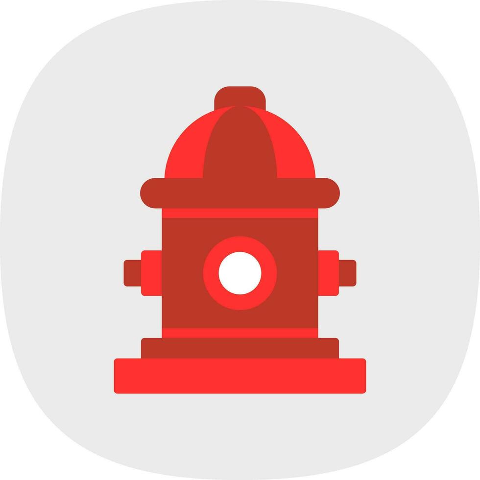 Fire hydrant Vector Icon Design