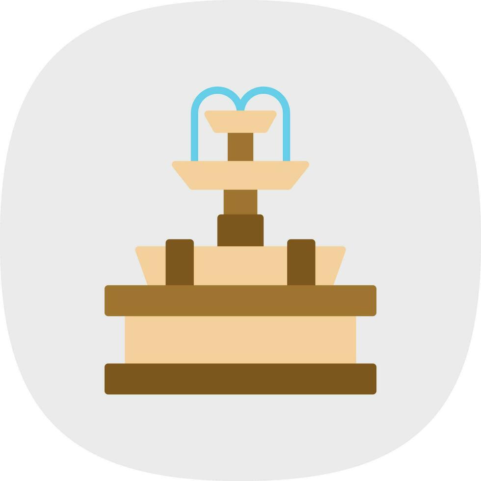 Fountain Vector Icon Design