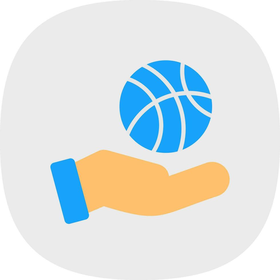 Basketball Vector Icon Design