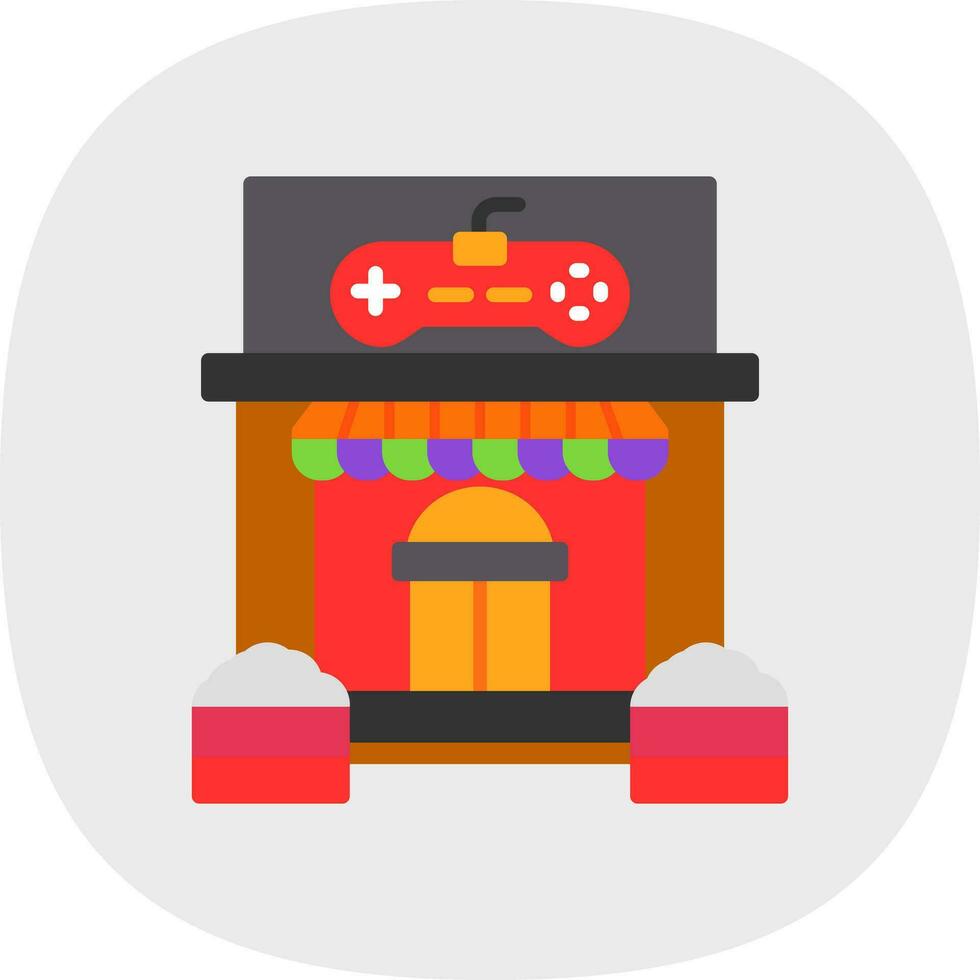 Game store Vector Icon Design