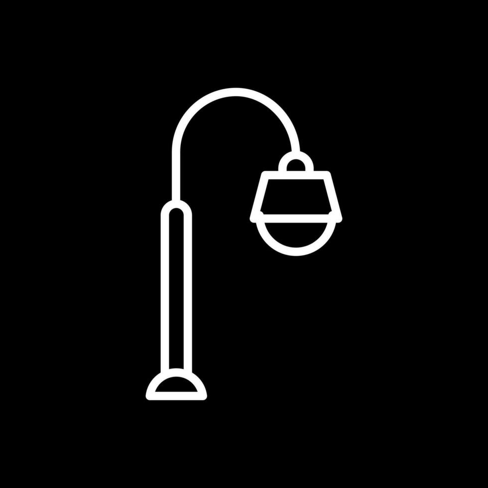 Street lamp Vector Icon Design