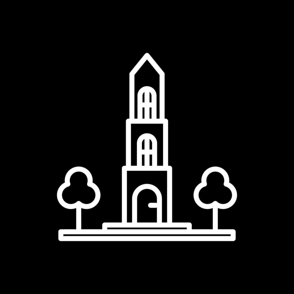 Dom tower Vector Icon Design