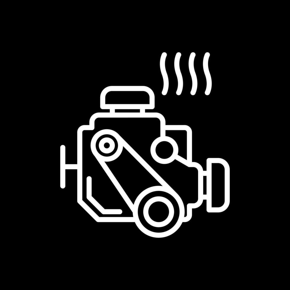 diseño de icono de vector de motor