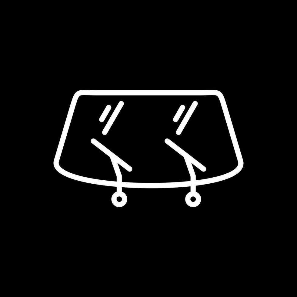 Windshield Vector Icon Design