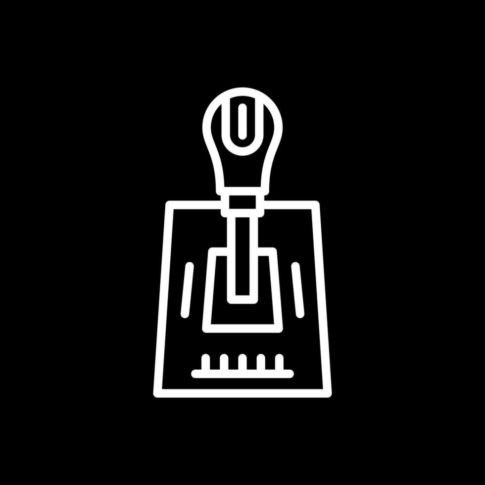 Gearshift Vector Icon Design