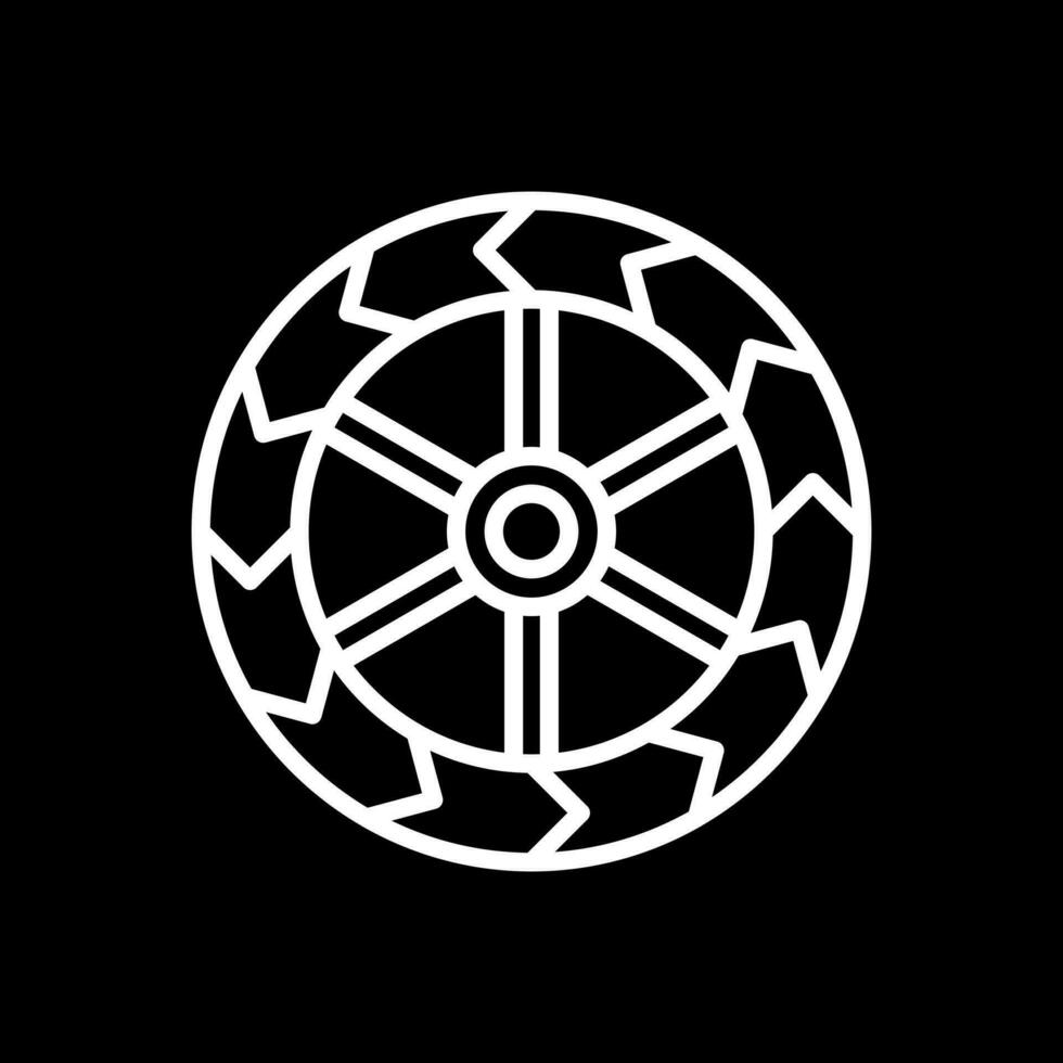 Wheels Vector Icon Design