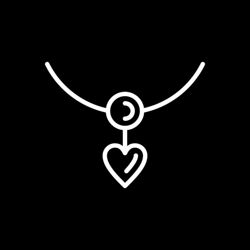 diseño de icono de vector de collar