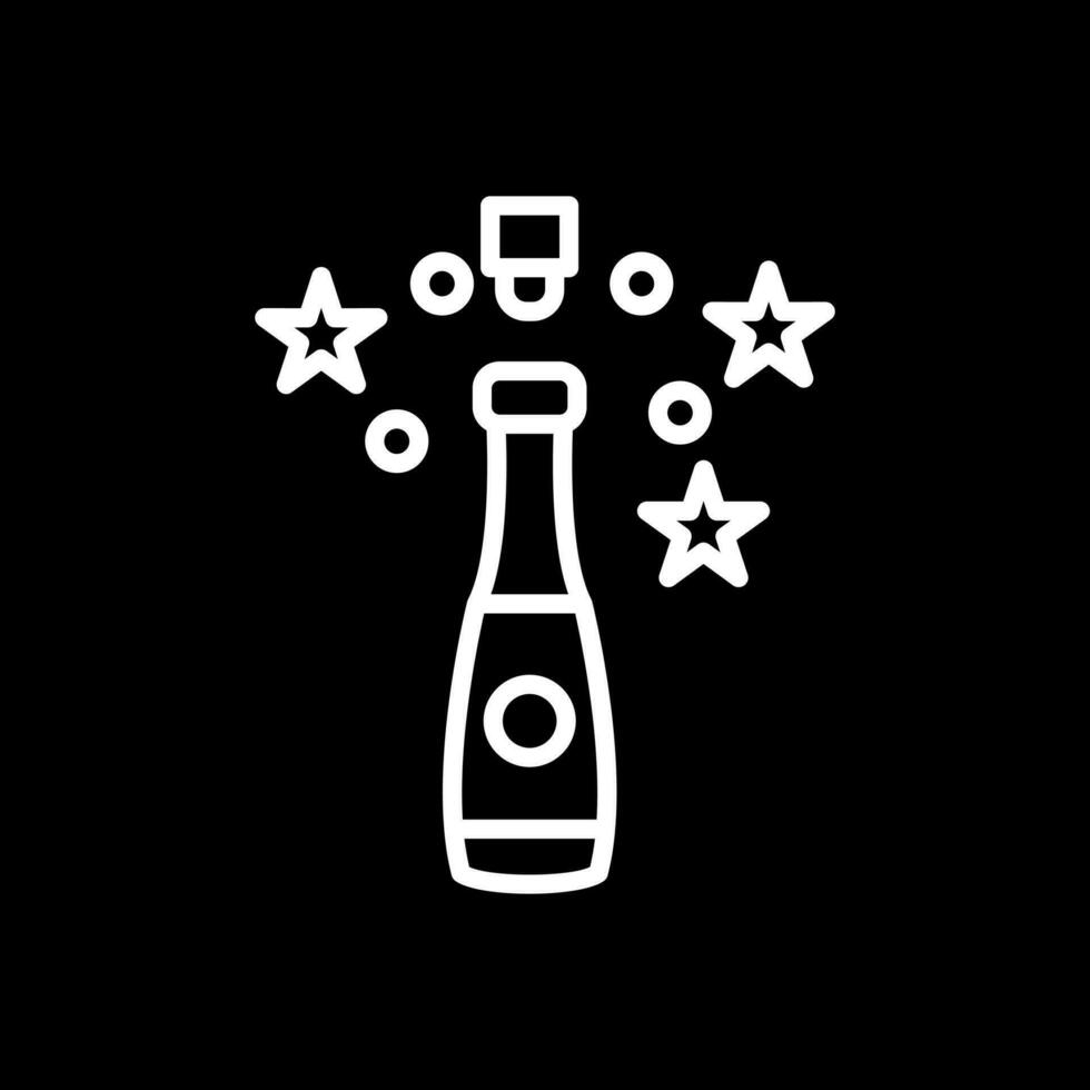 Champagne Vector Icon Design