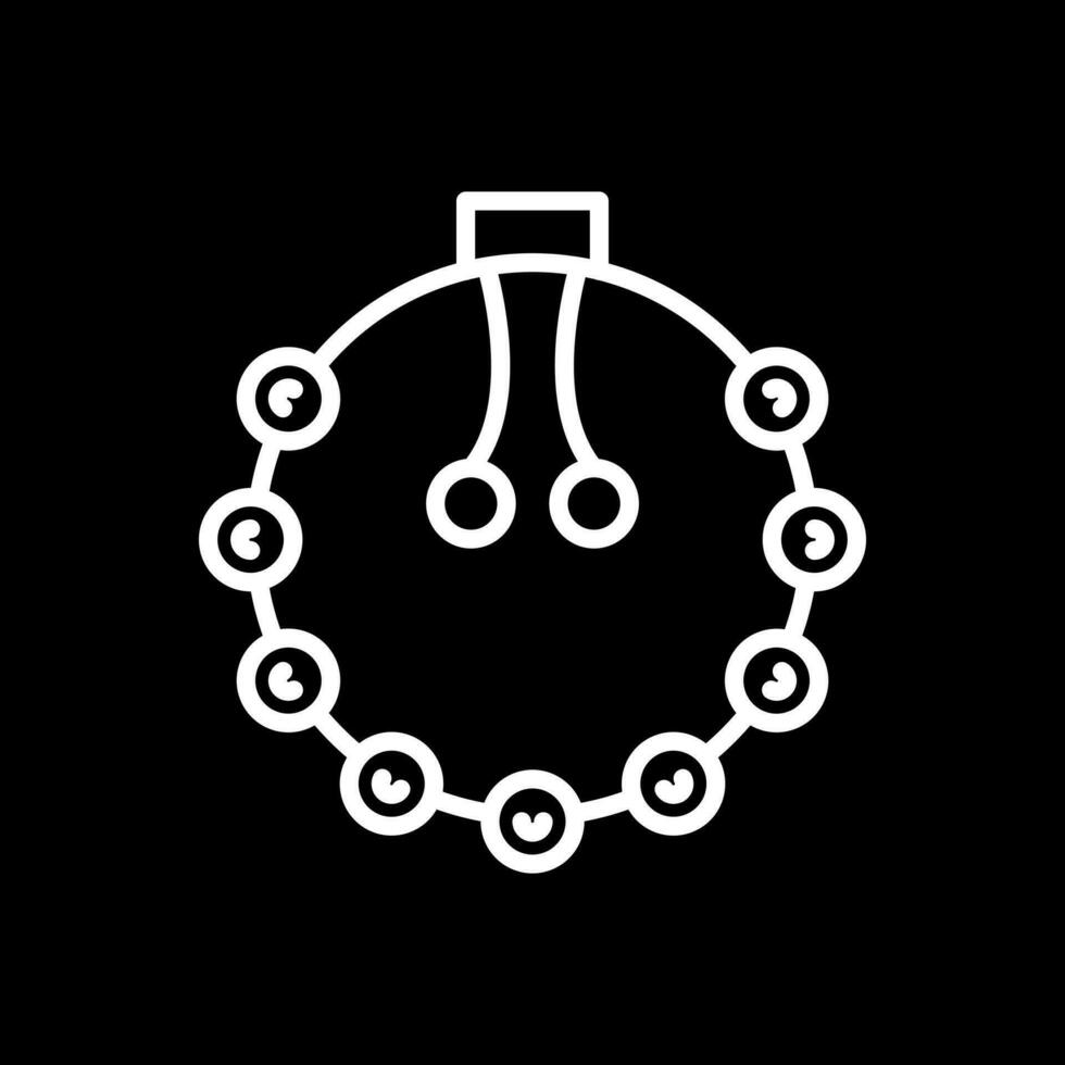 diseño de icono de vector de pulsera