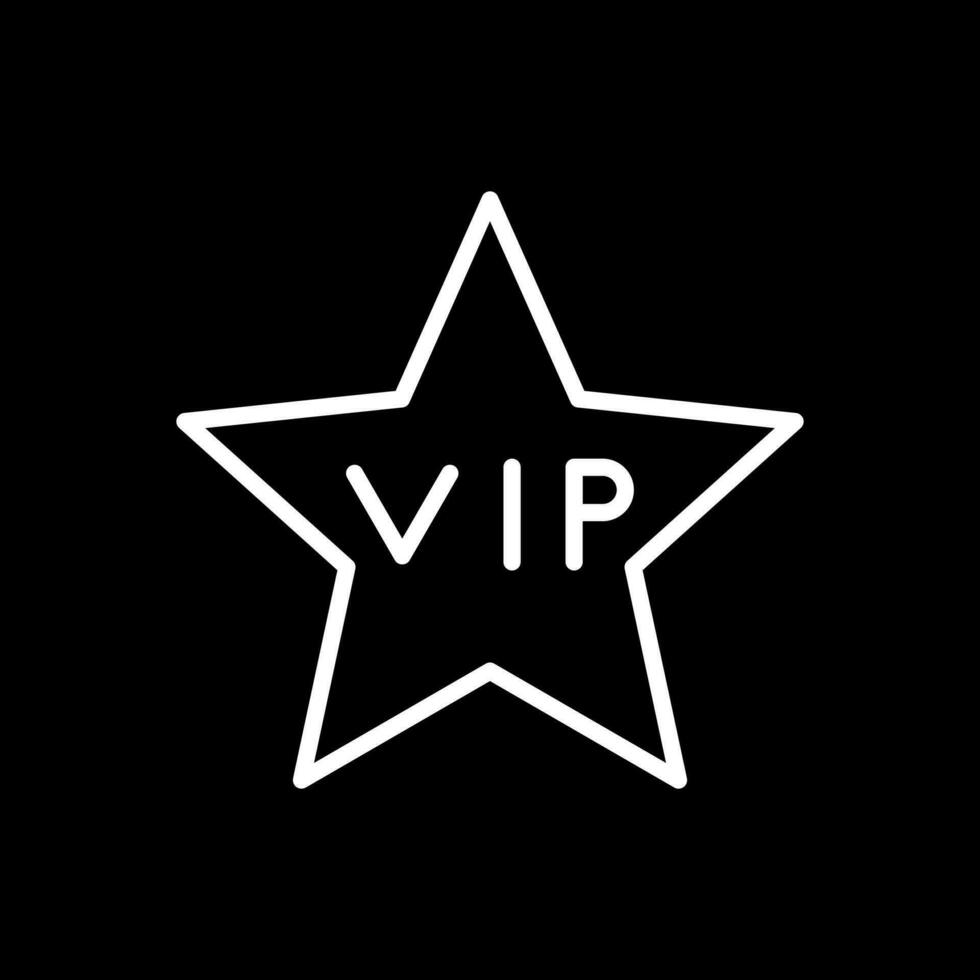 VIP vector icono diseño