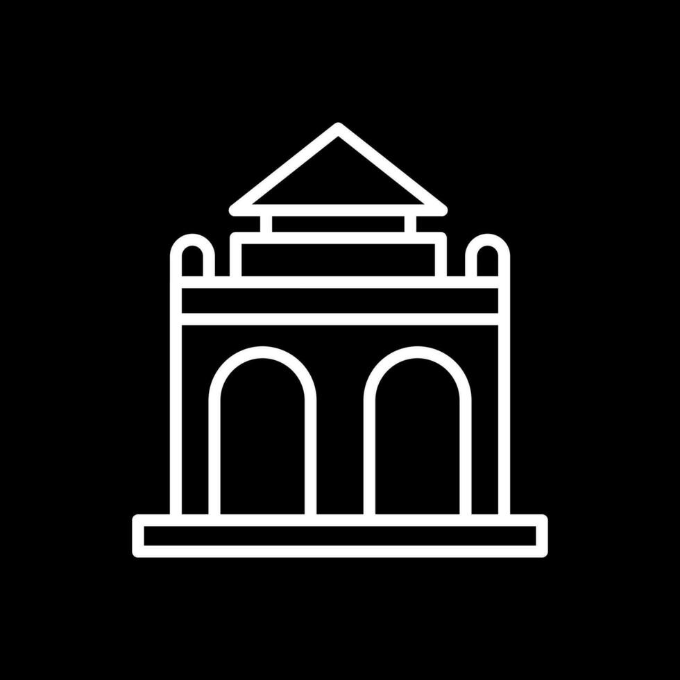 Parc du cinquantenaire Vector Icon Design
