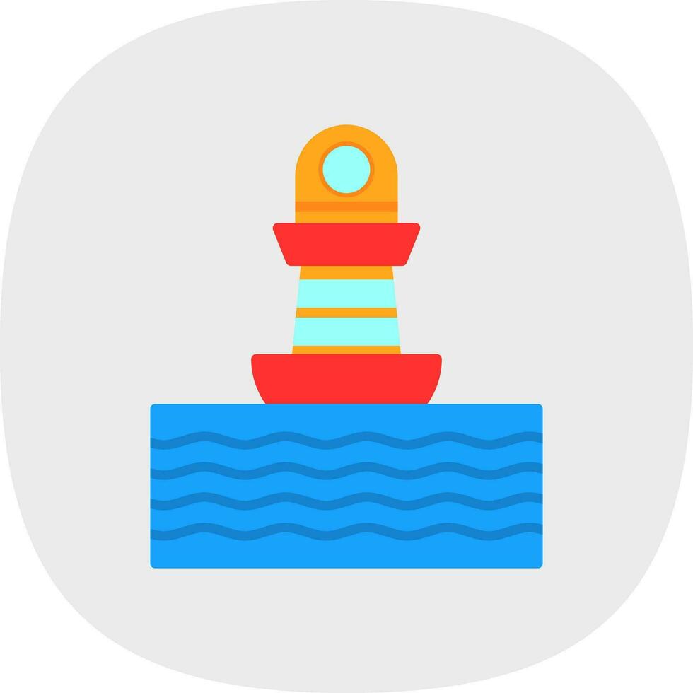 Buoy Vector Icon Design