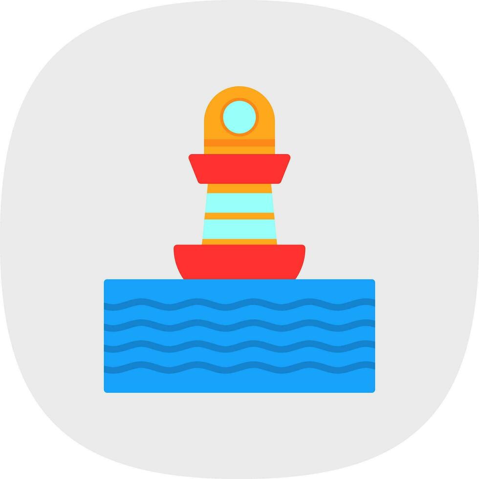 Buoy Vector Icon Design