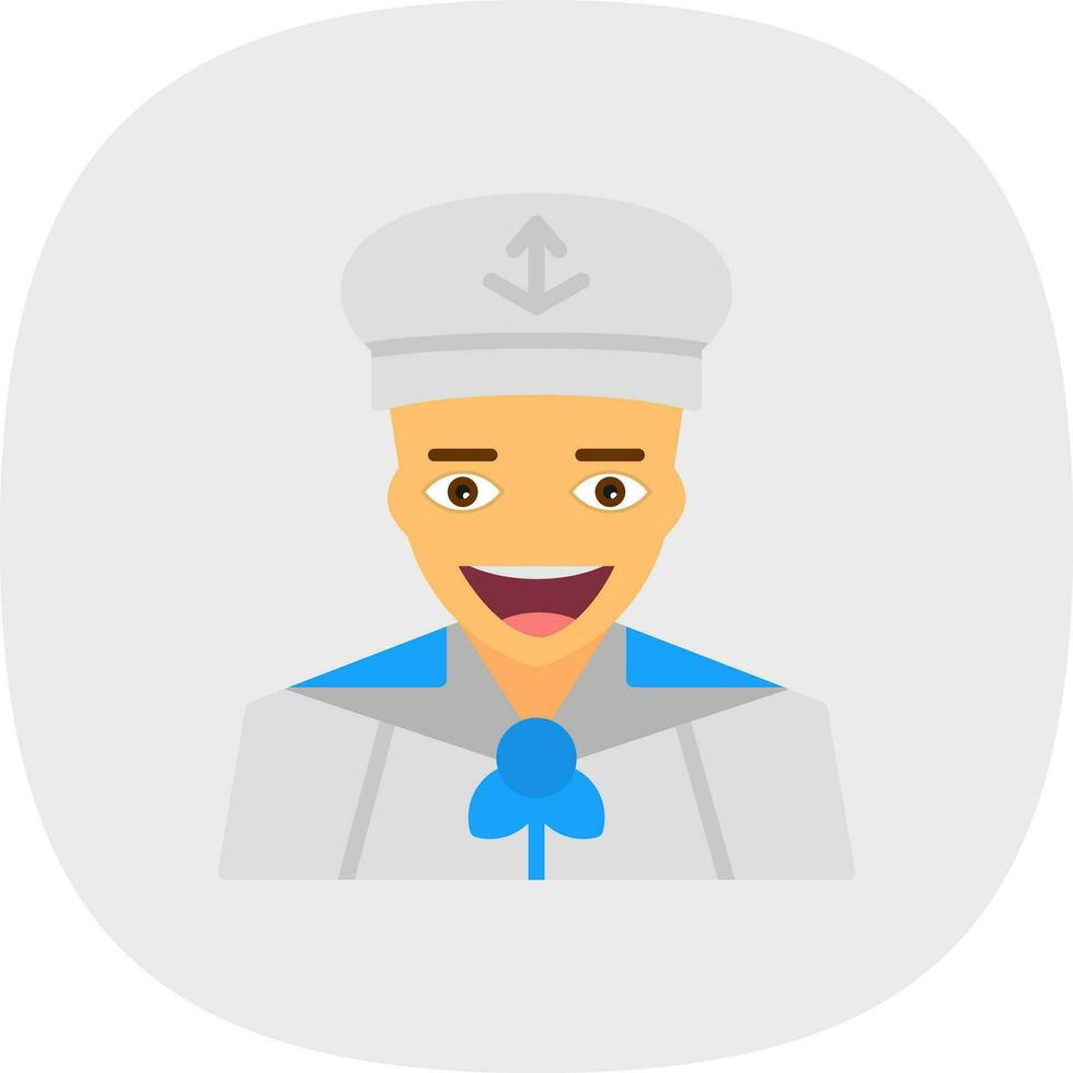 Sailor Vector Icon Design