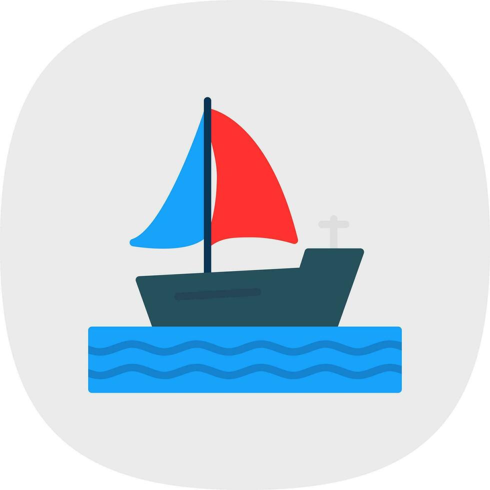 Boat Vector Icon Design