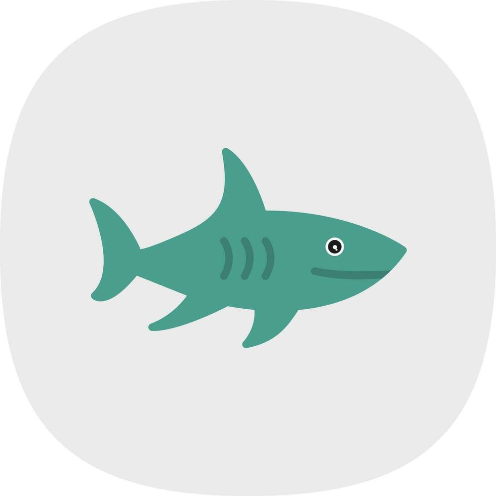 Shark Vector Icon Design