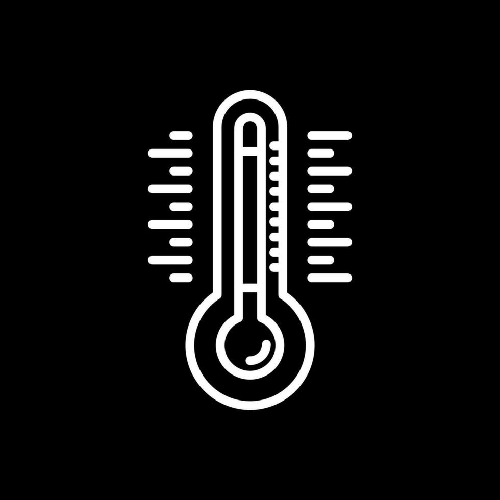 Thermometer Vector Icon Design