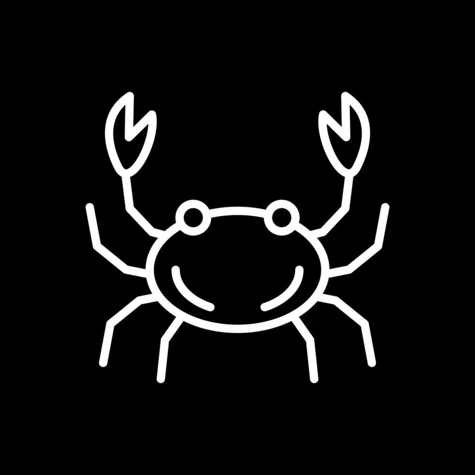 Crab Vector Icon Design