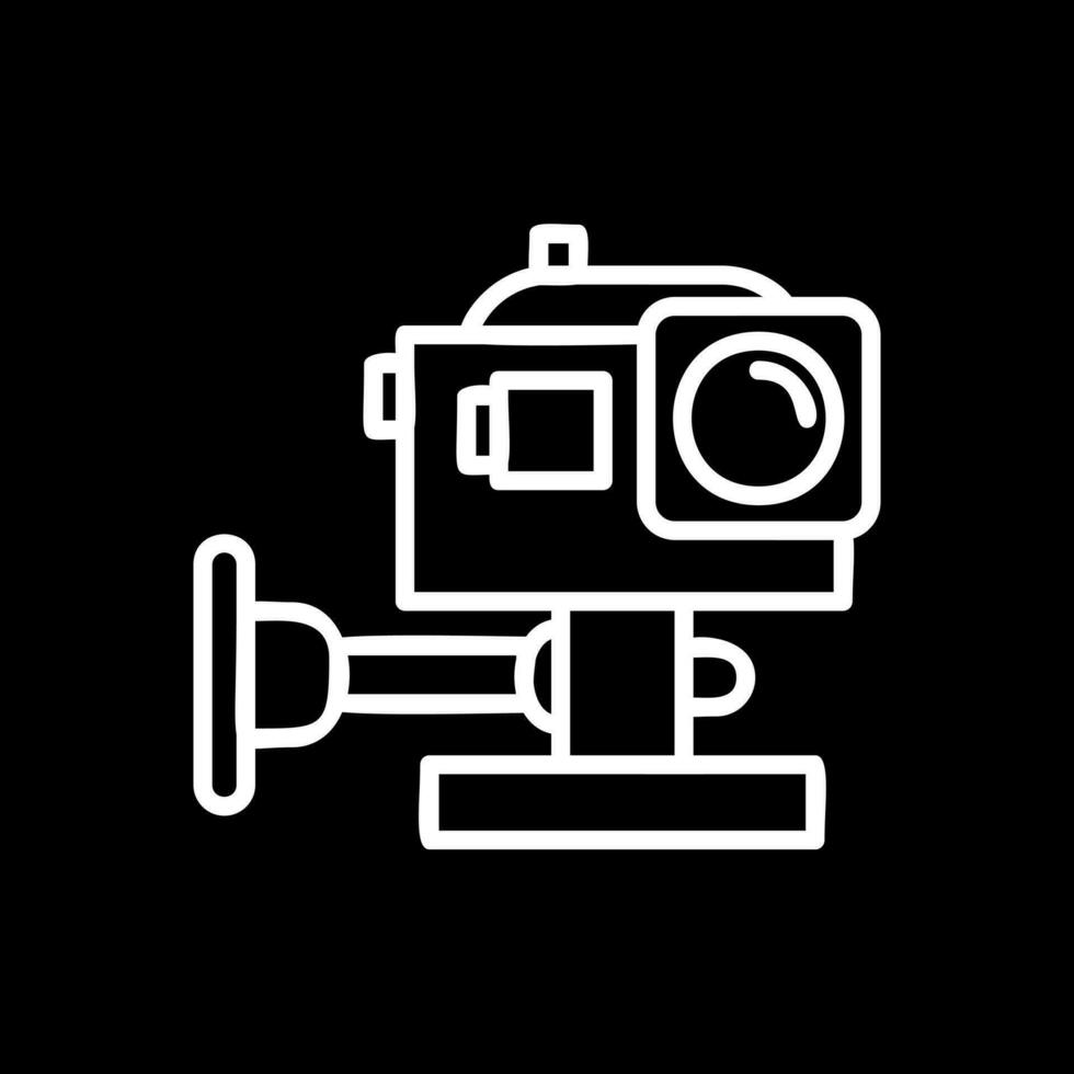 Action camera Vector Icon Design