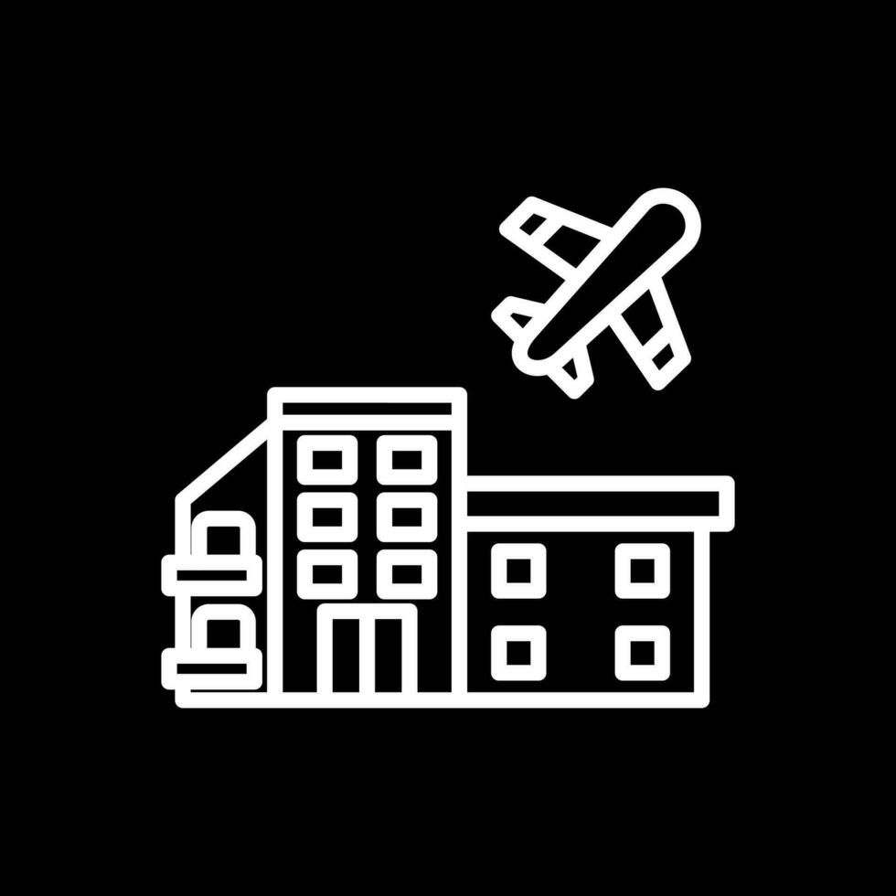 diseño de icono de vector de aeropuerto