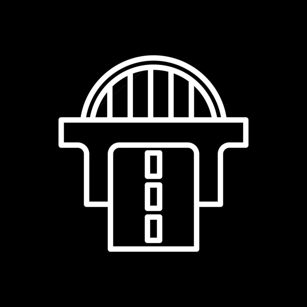 diseño de icono de vector de puente