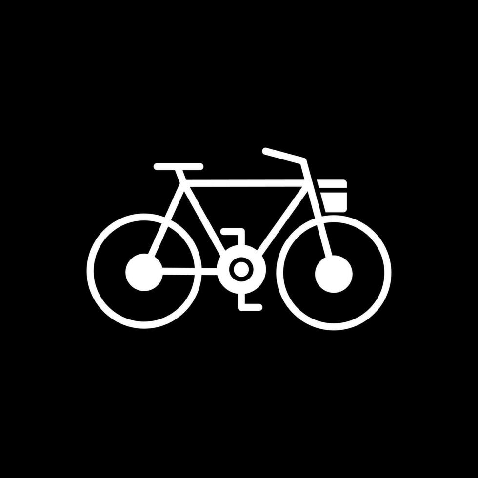 diseño de icono de vector de bicicleta