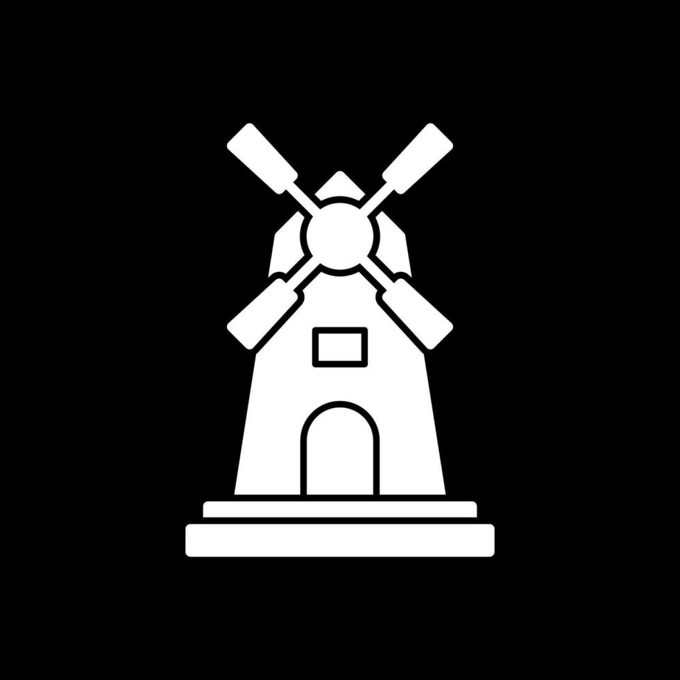 Windmill Vector Icon Design