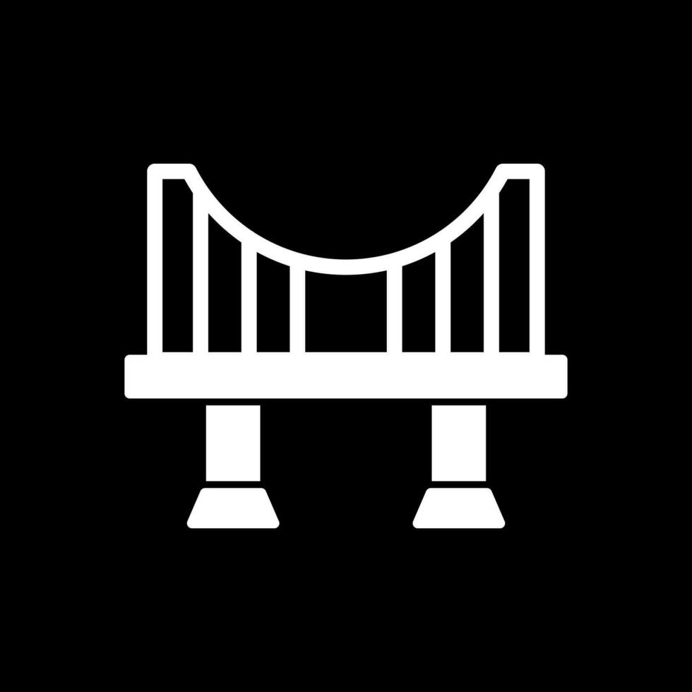diseño de icono de vector de puente