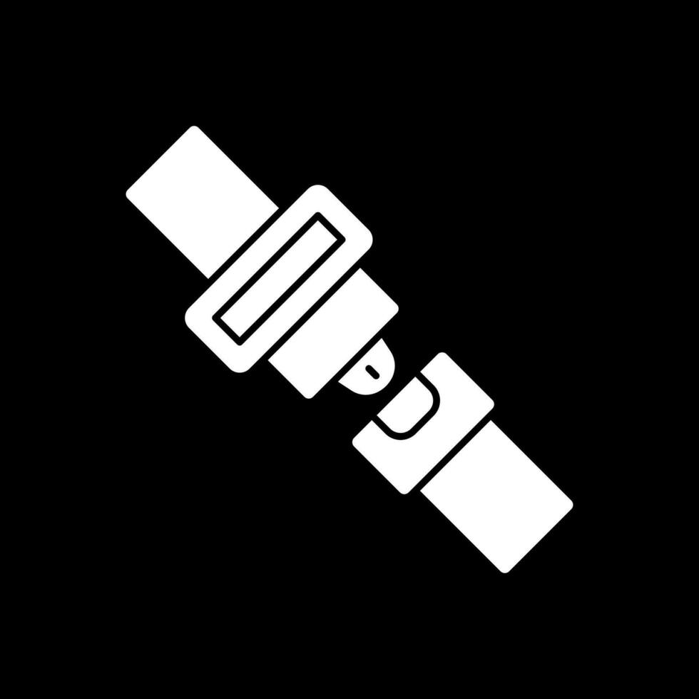 Seat belt Vector Icon Design