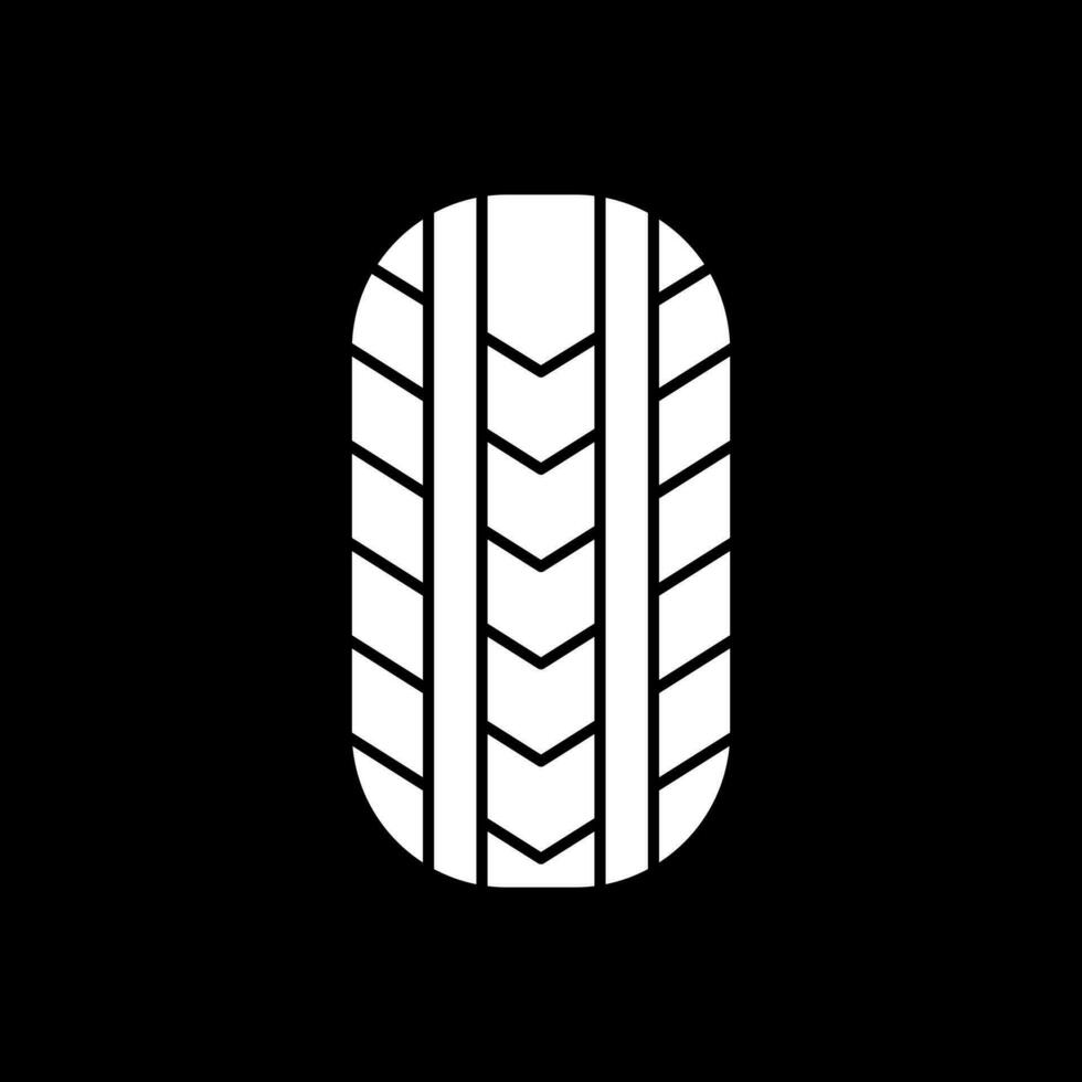 Tire Vector Icon Design