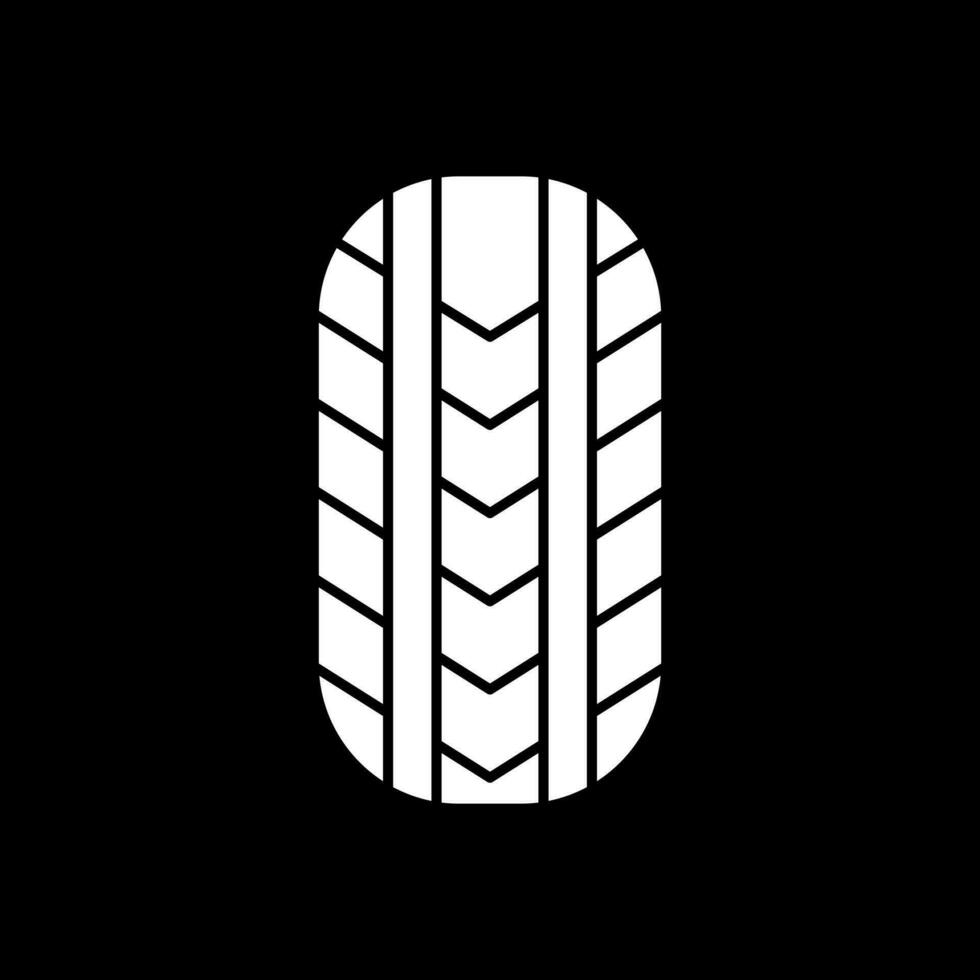 Tire Vector Icon Design